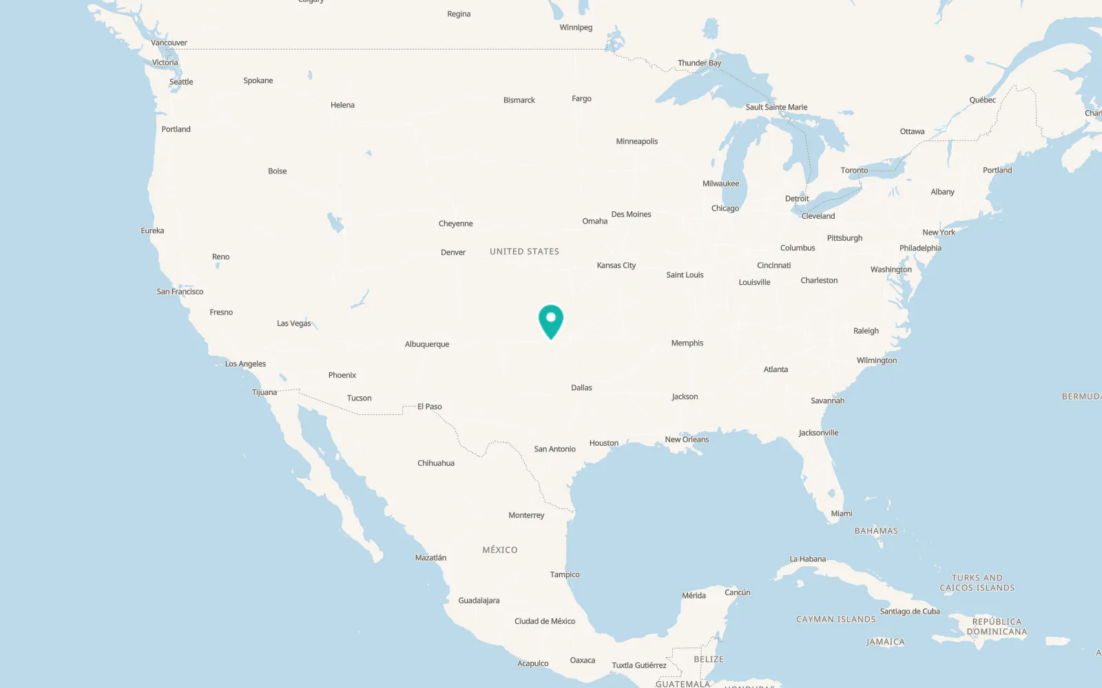 Map of Mountain View