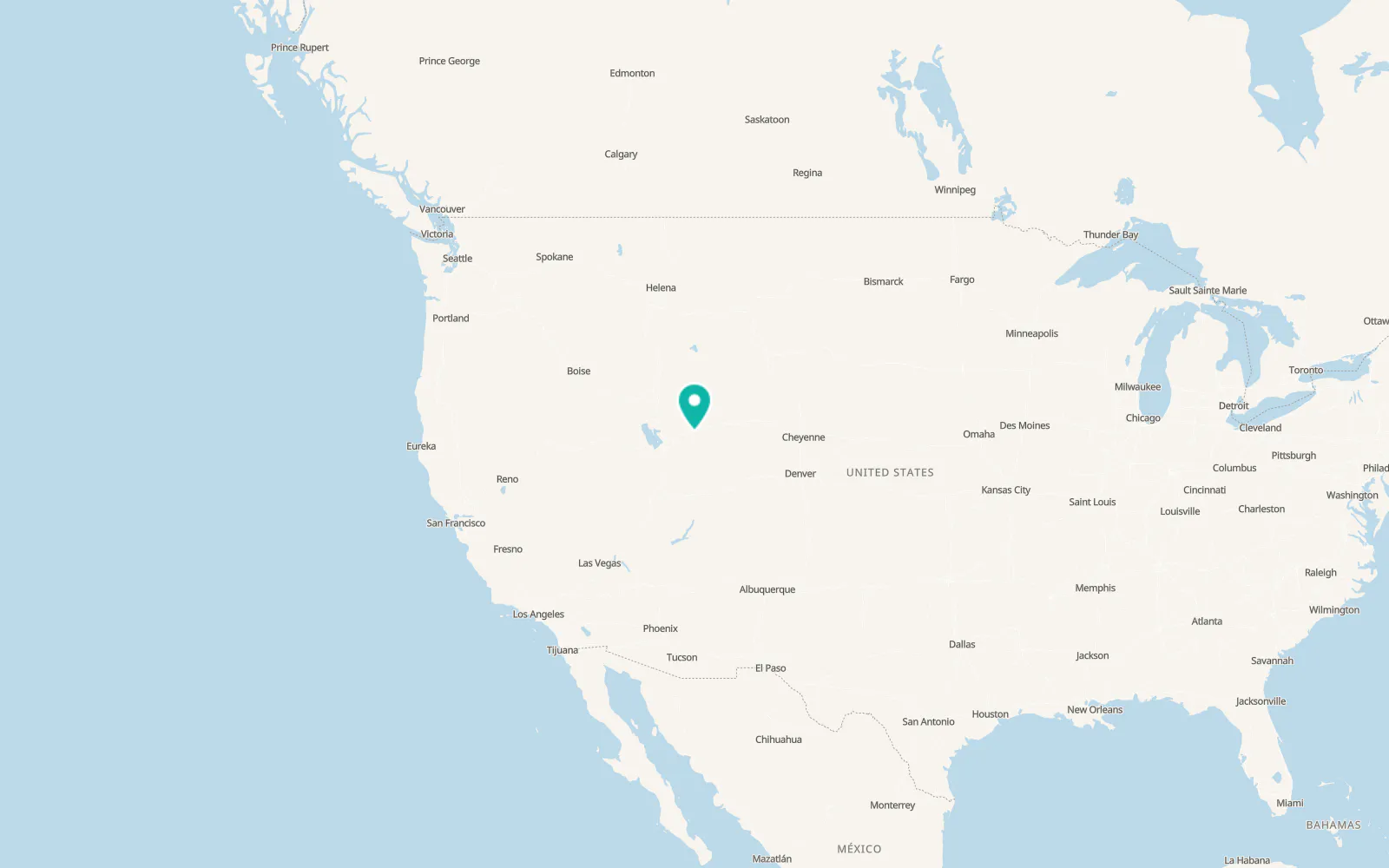 Map of Mountain View