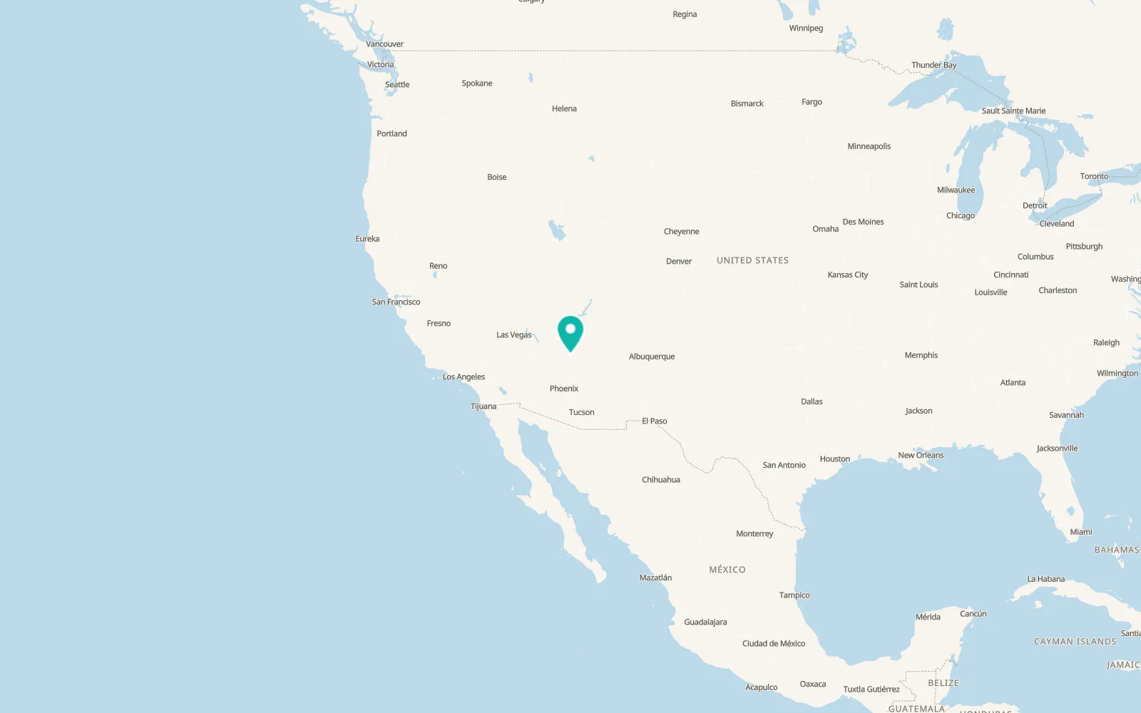 Map of Mountainaire