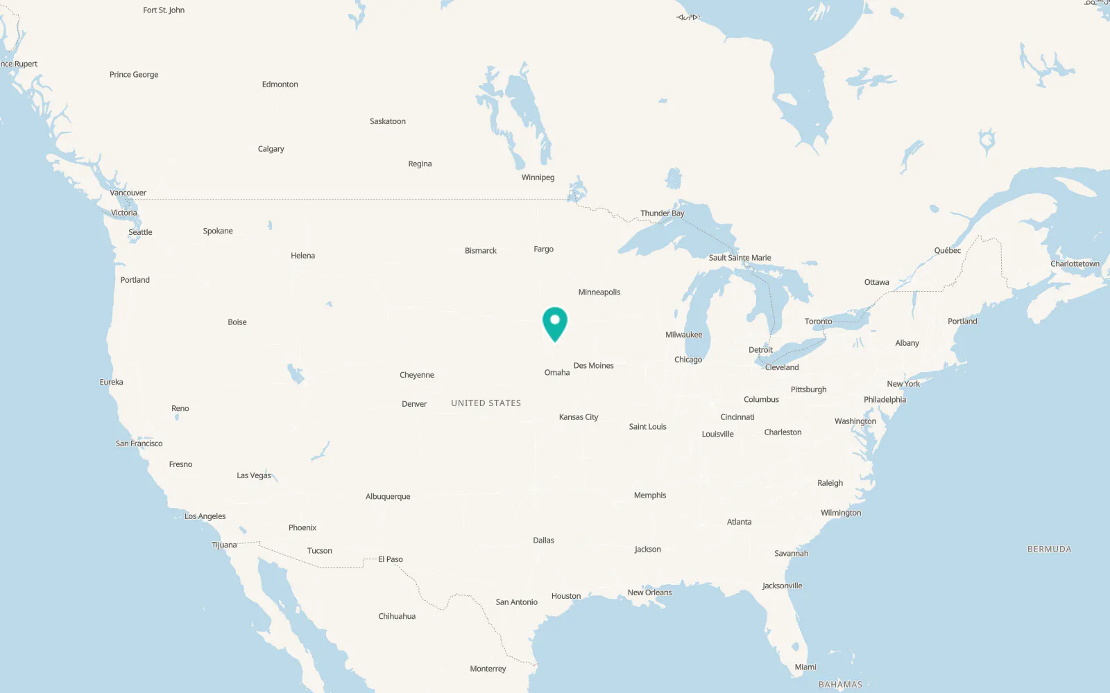 Map of Moville