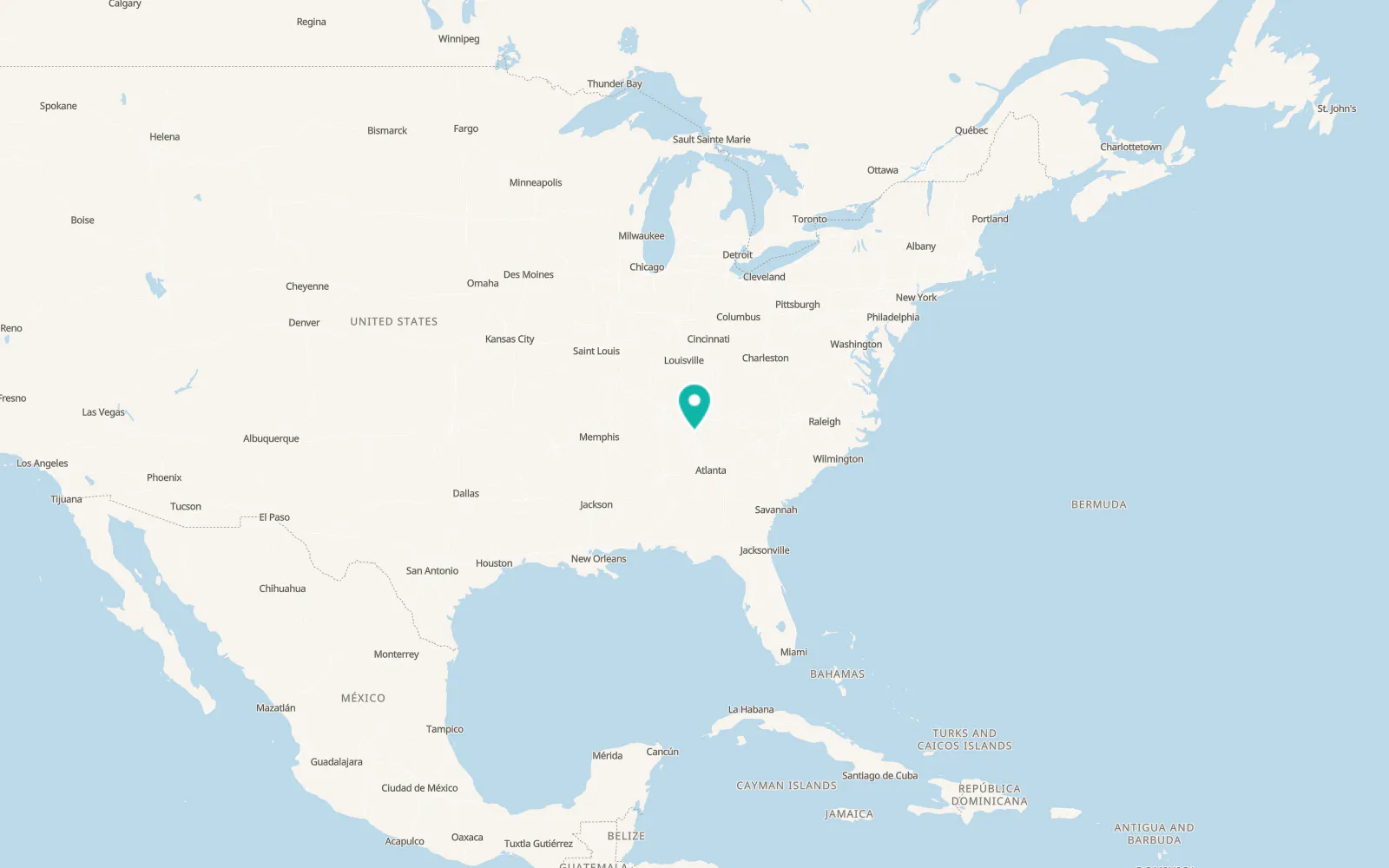 Map of Mowbray Mountain