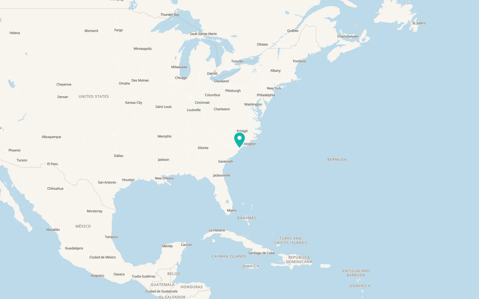 Map of Murrells Inlet