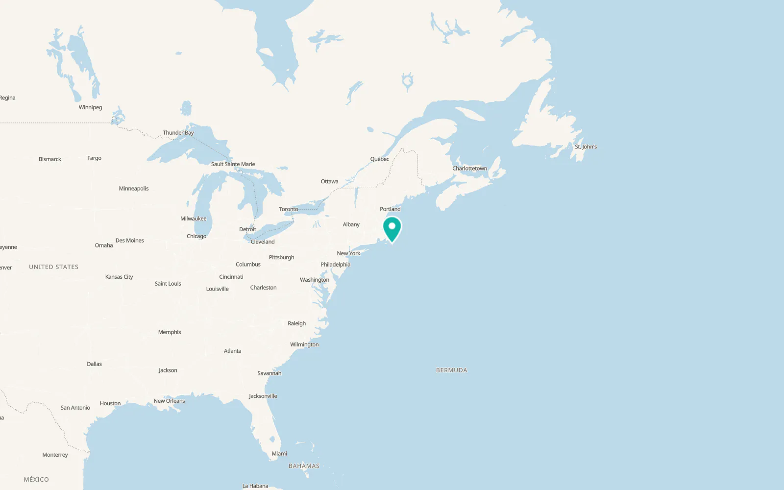 Map of Nantucket