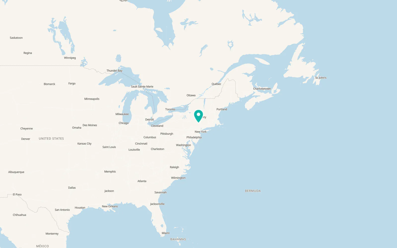 Map of Napanoch