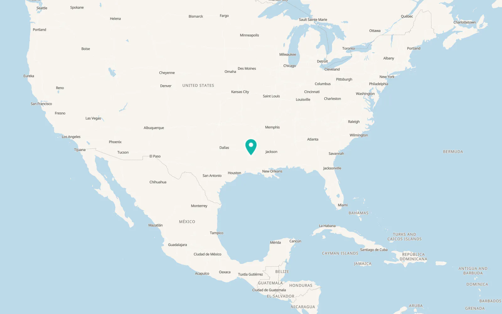 Map of Natchez