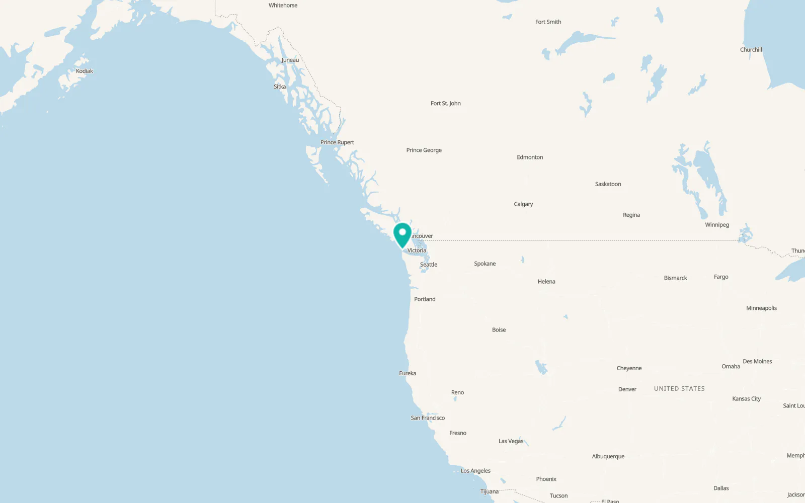 Map of Neah Bay