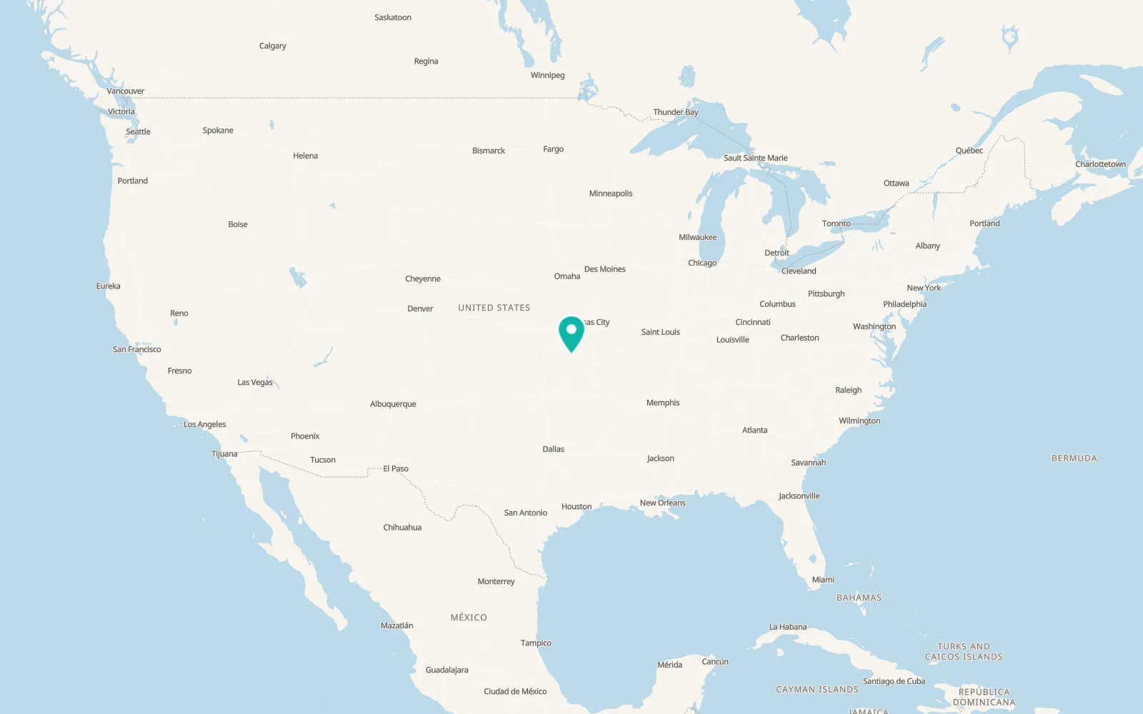 Map of Neodesha