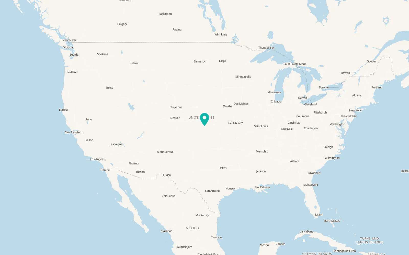 Map of Ness City