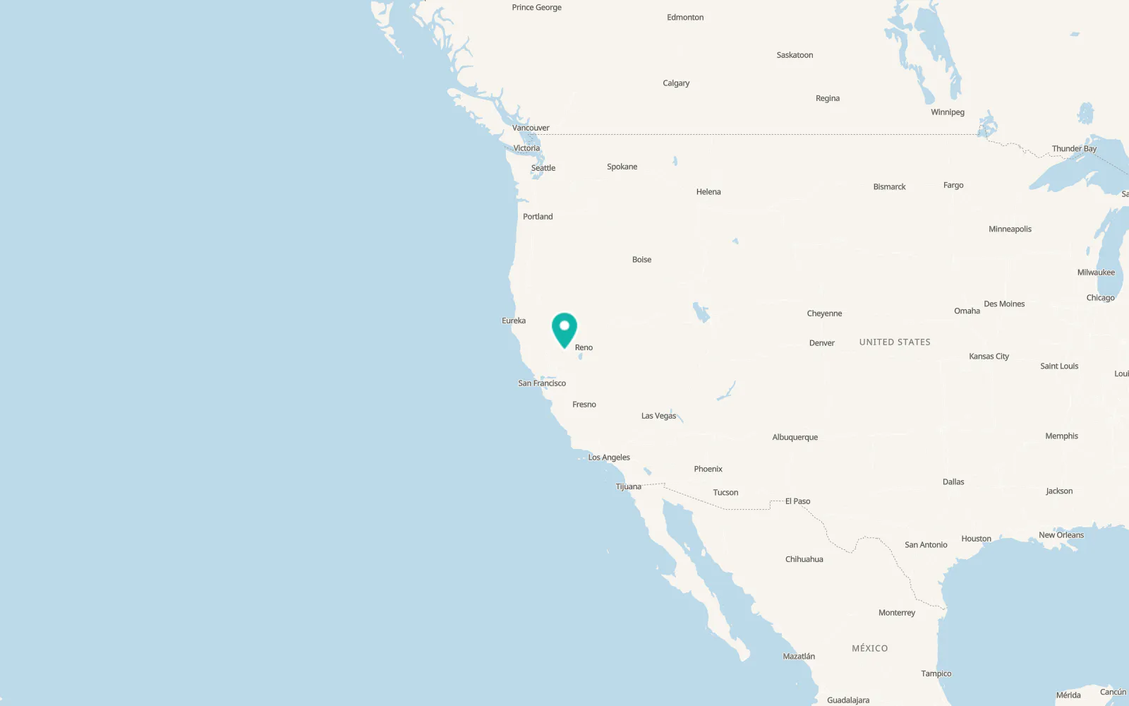 Map of Nevada City