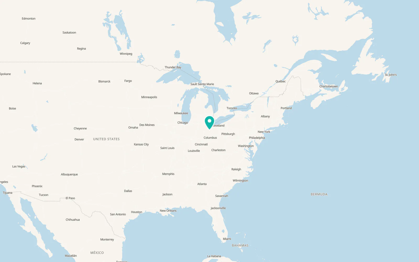 Map of Nevada