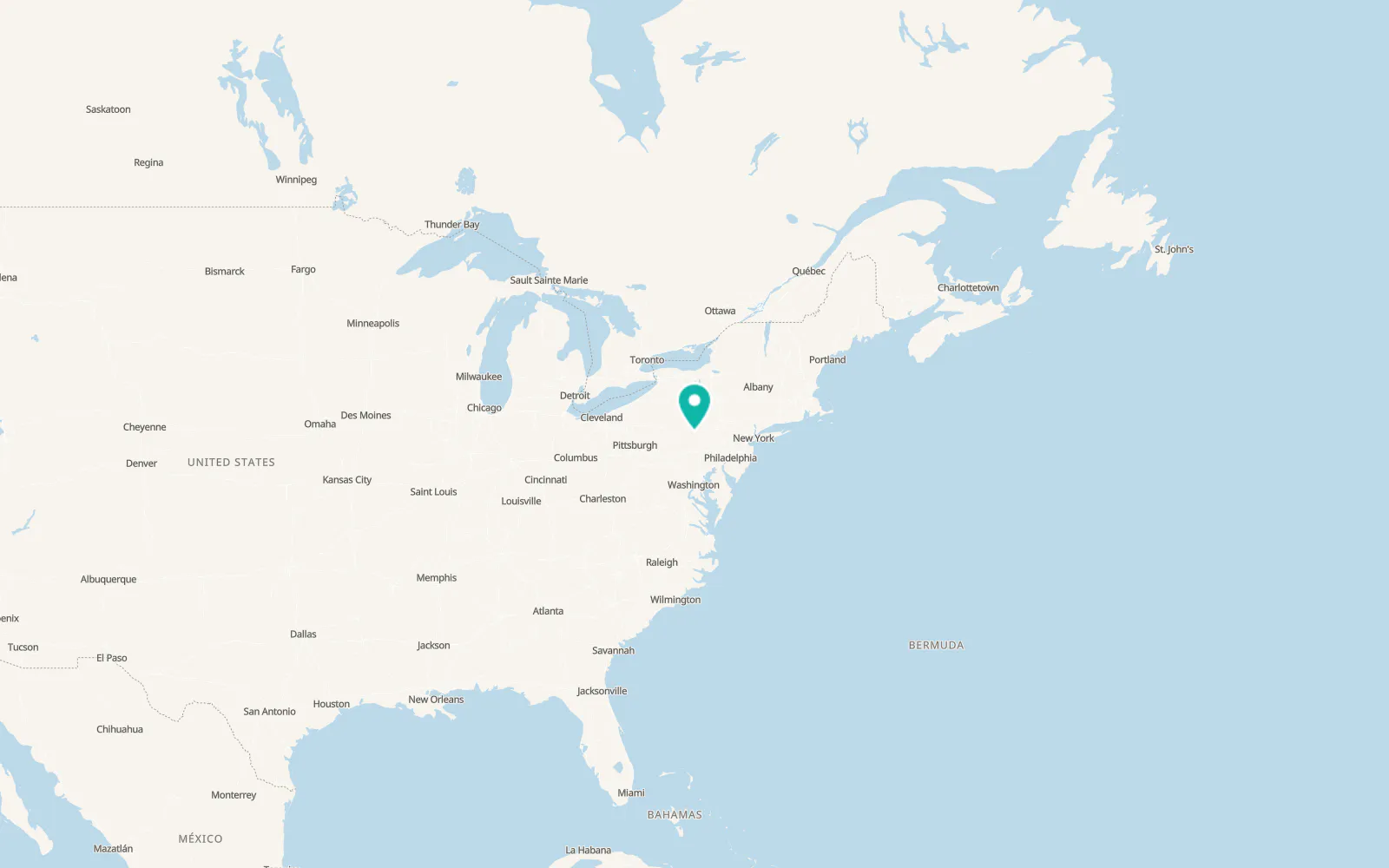 Map of New Berlin