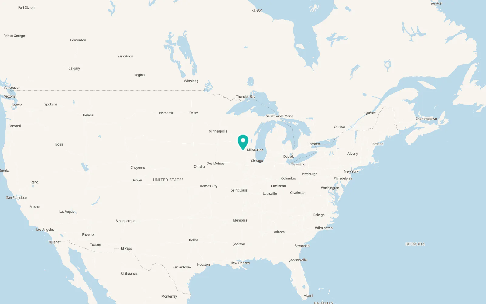 Map of New Glarus