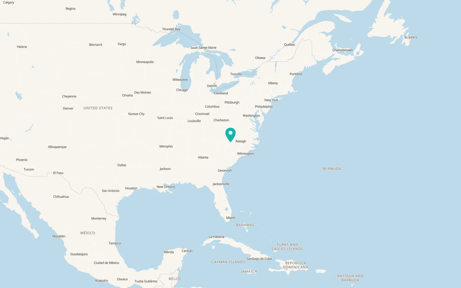 Map of New London