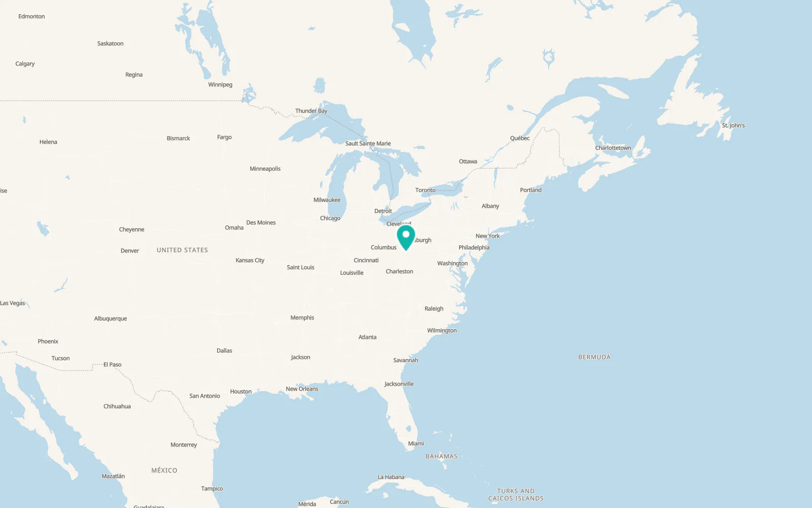Map of New Matamoras