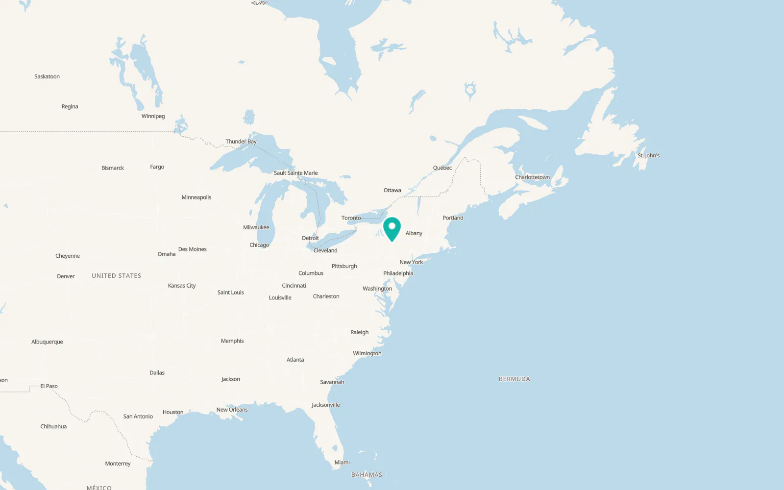 Map of New Milford