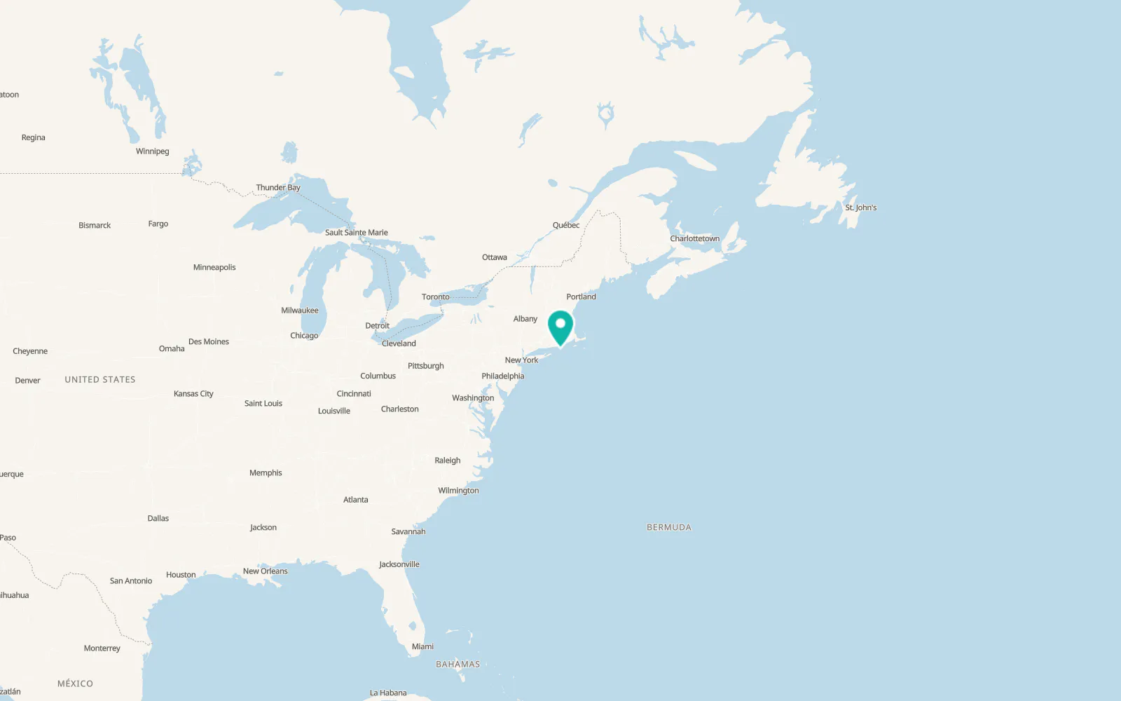 Map of New Shoreham