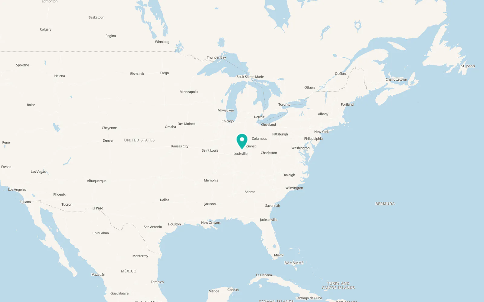 Map of New Washington