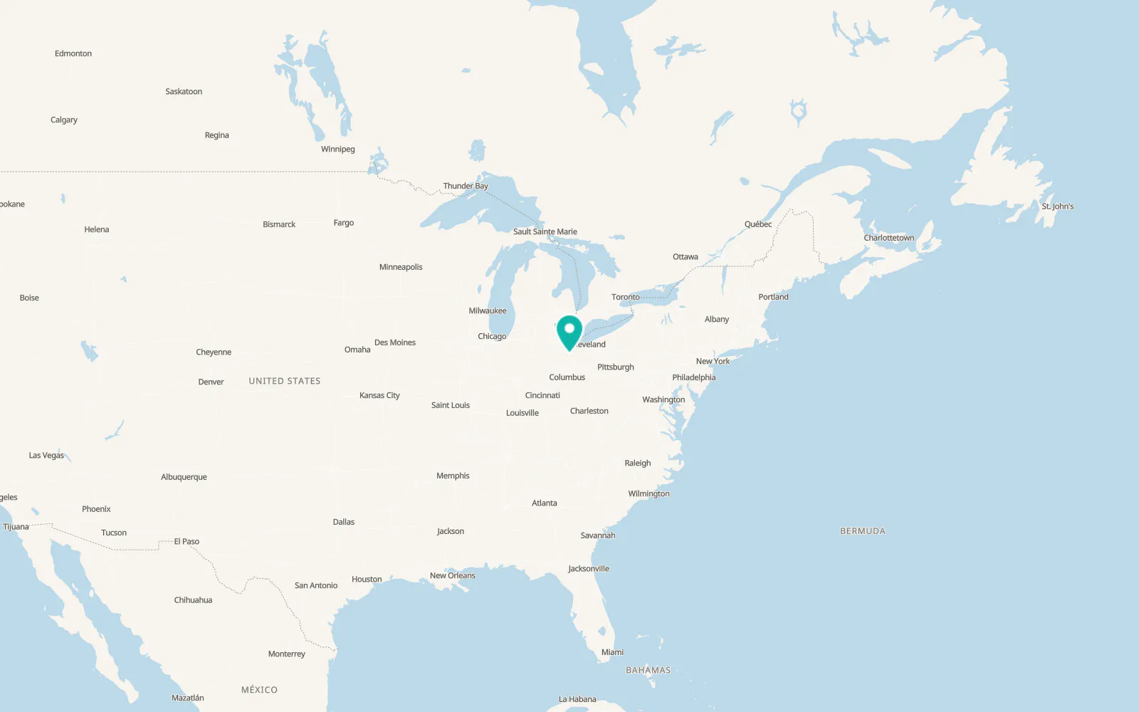 Map of New Washington