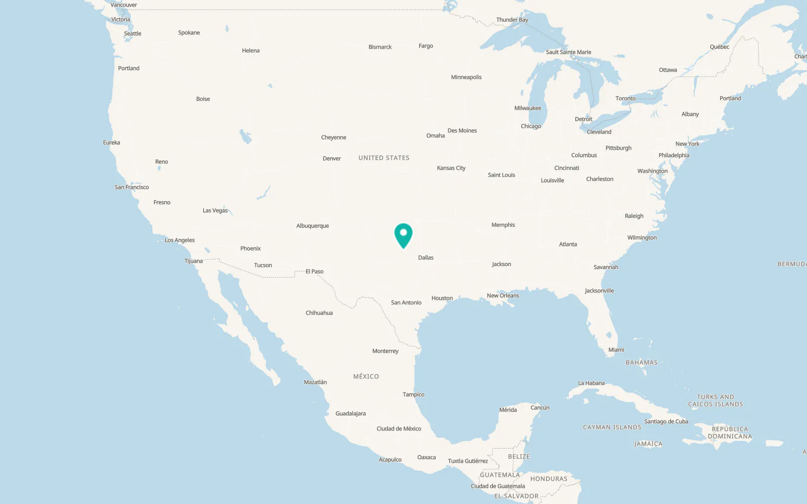 Map of Newcastle