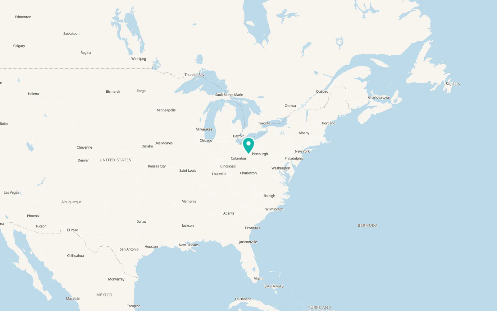 Map of Newcomerstown
