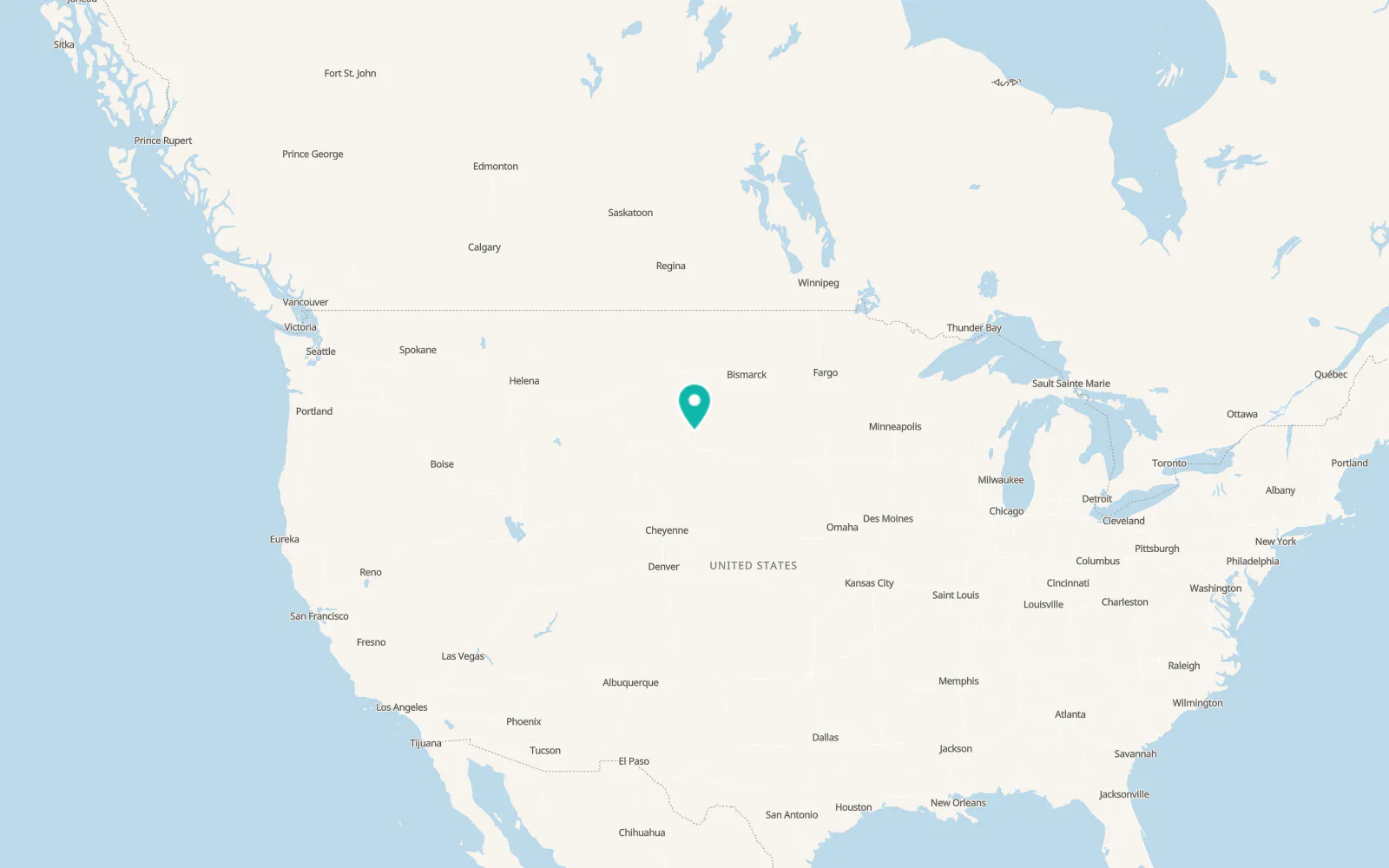 Map of Newell