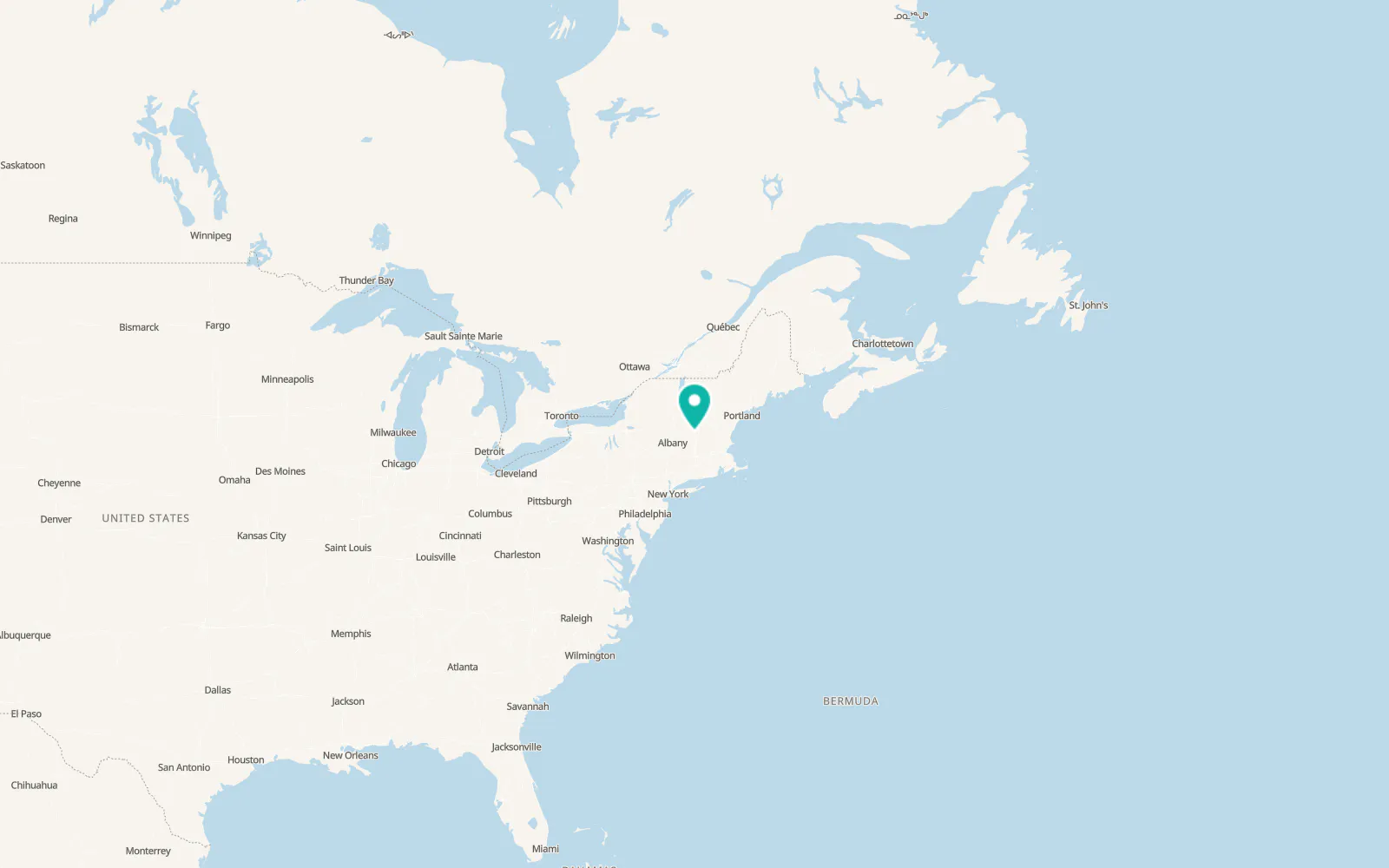 Map of Newfane