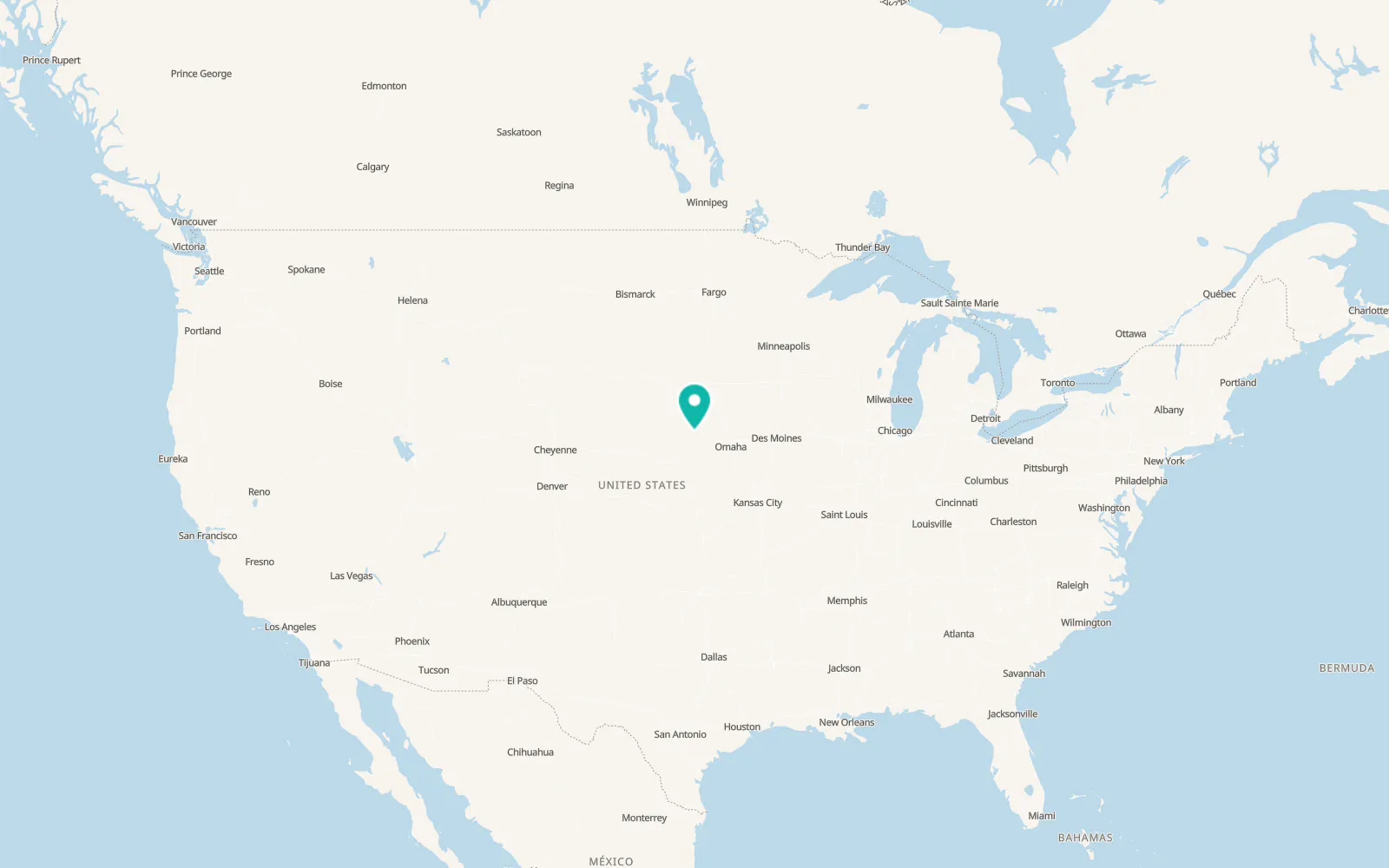 Map of Newman Grove