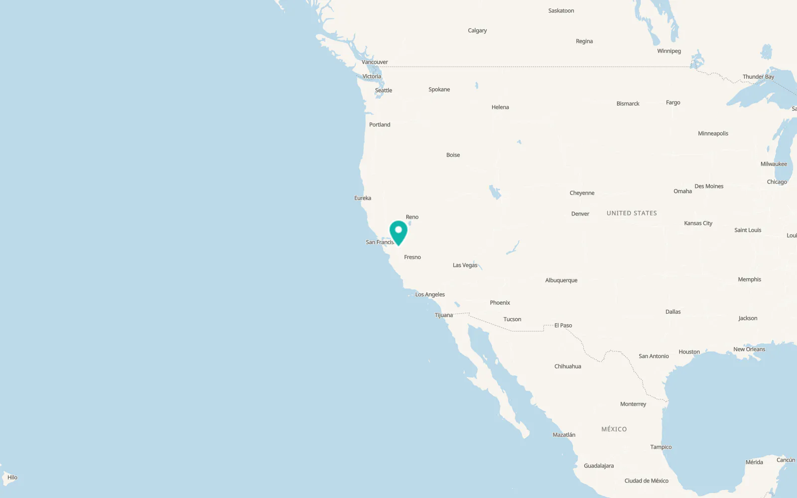 Map of Newman