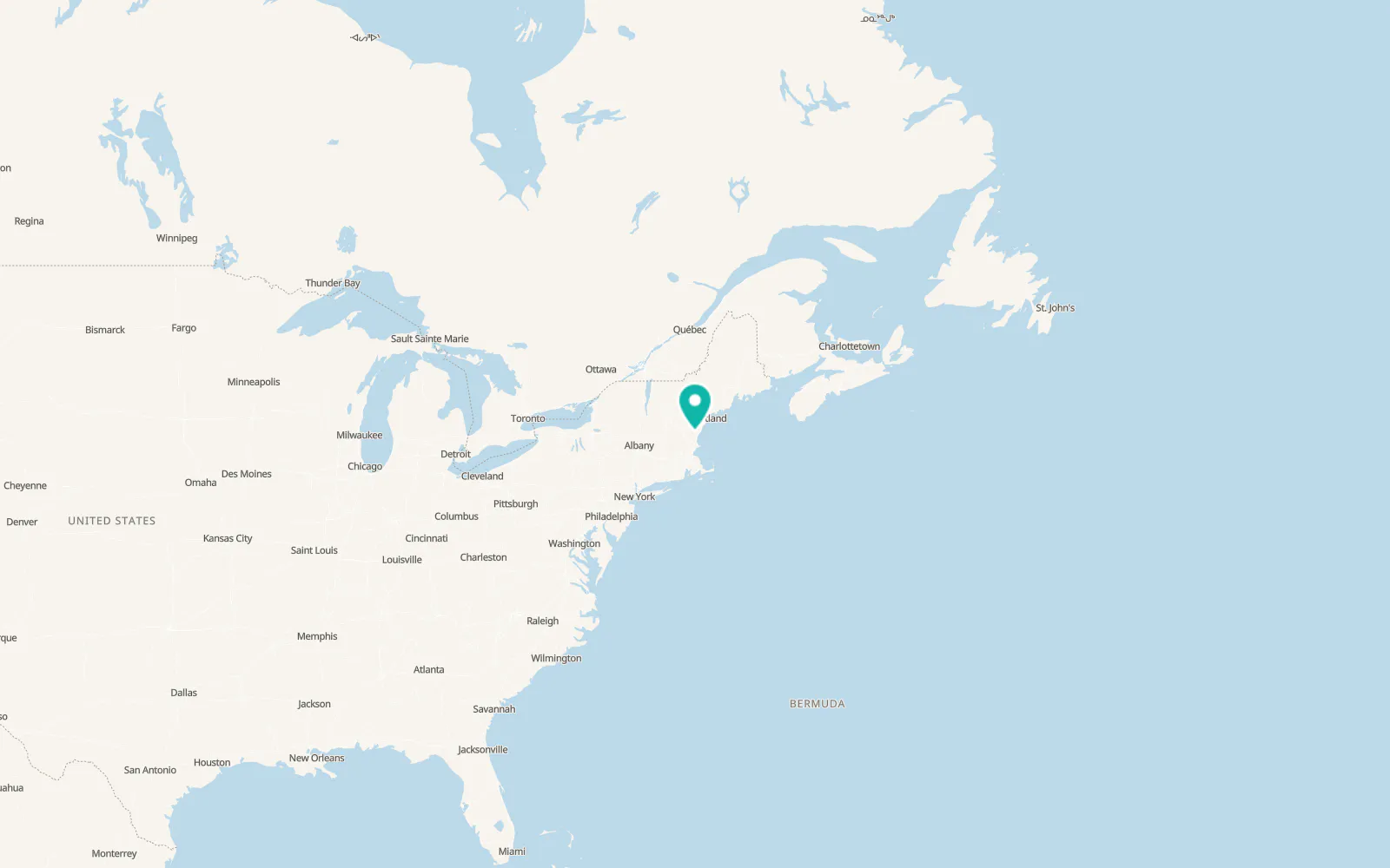 Map of Newmarket