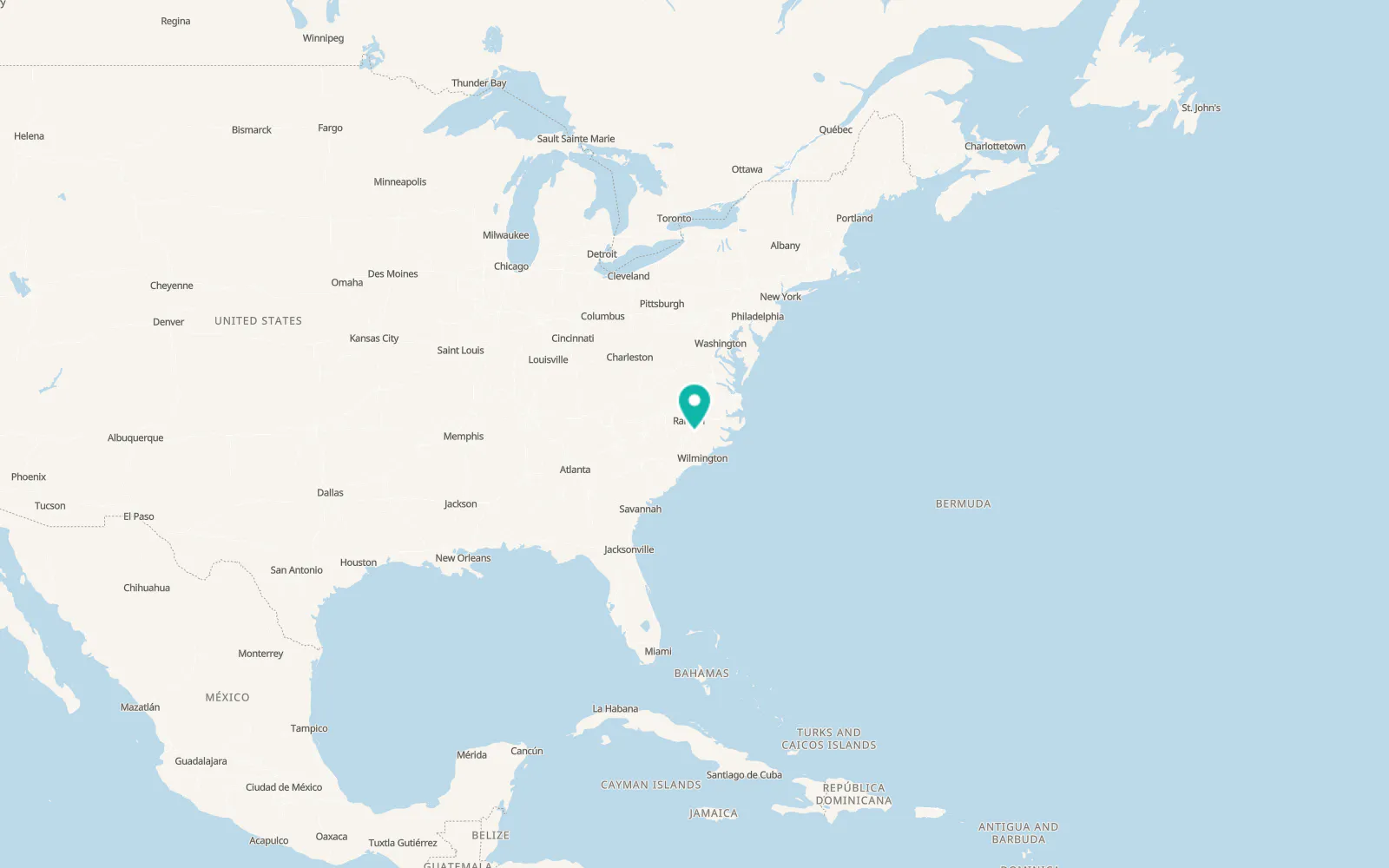 Map of Newton Grove