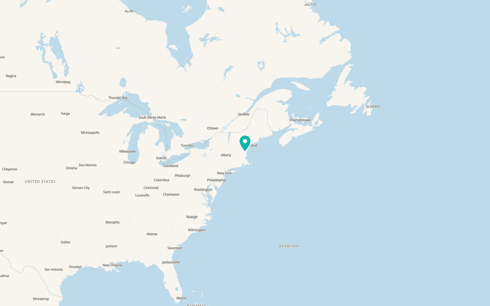 Map of Newton