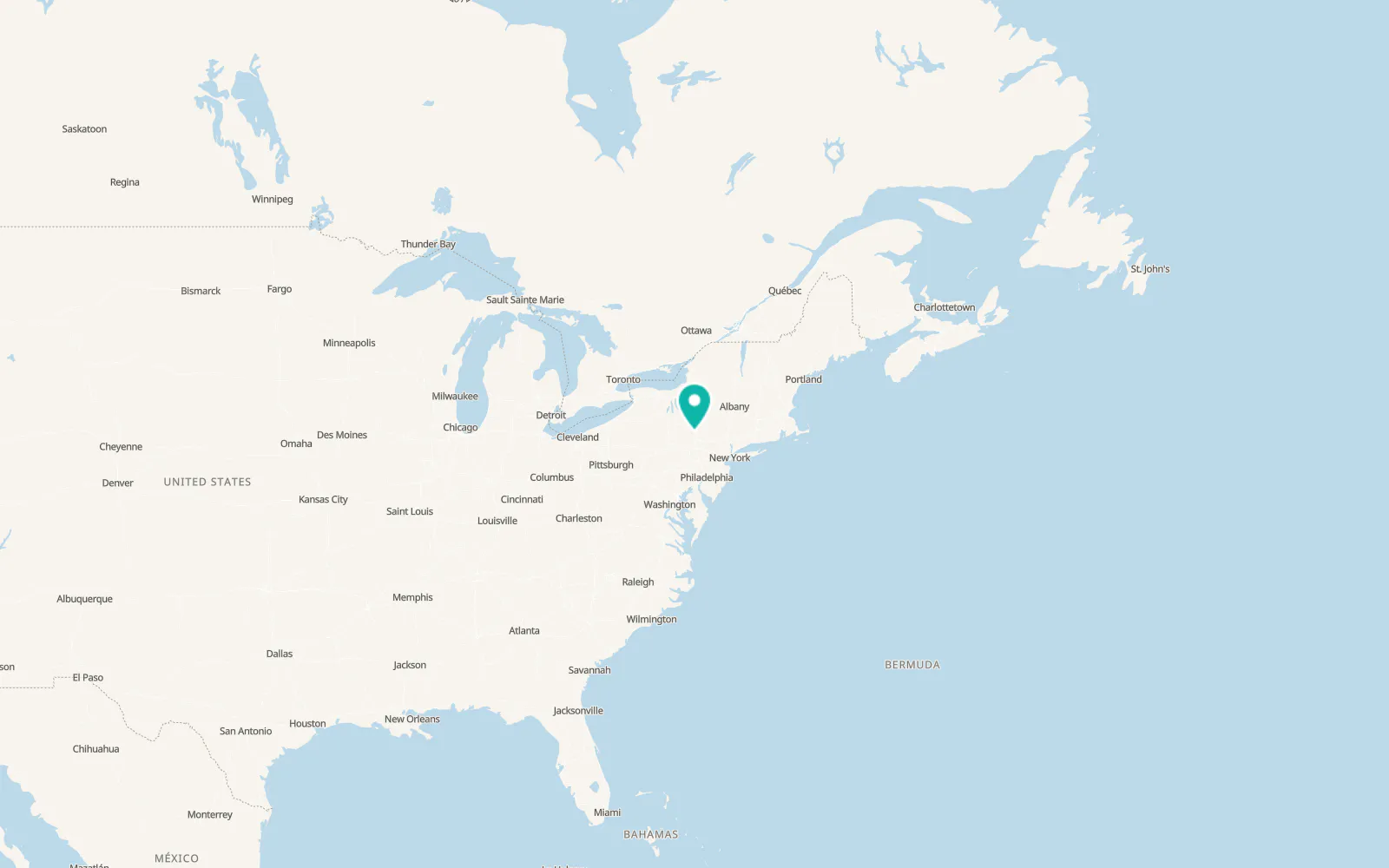 Map of Nicholson