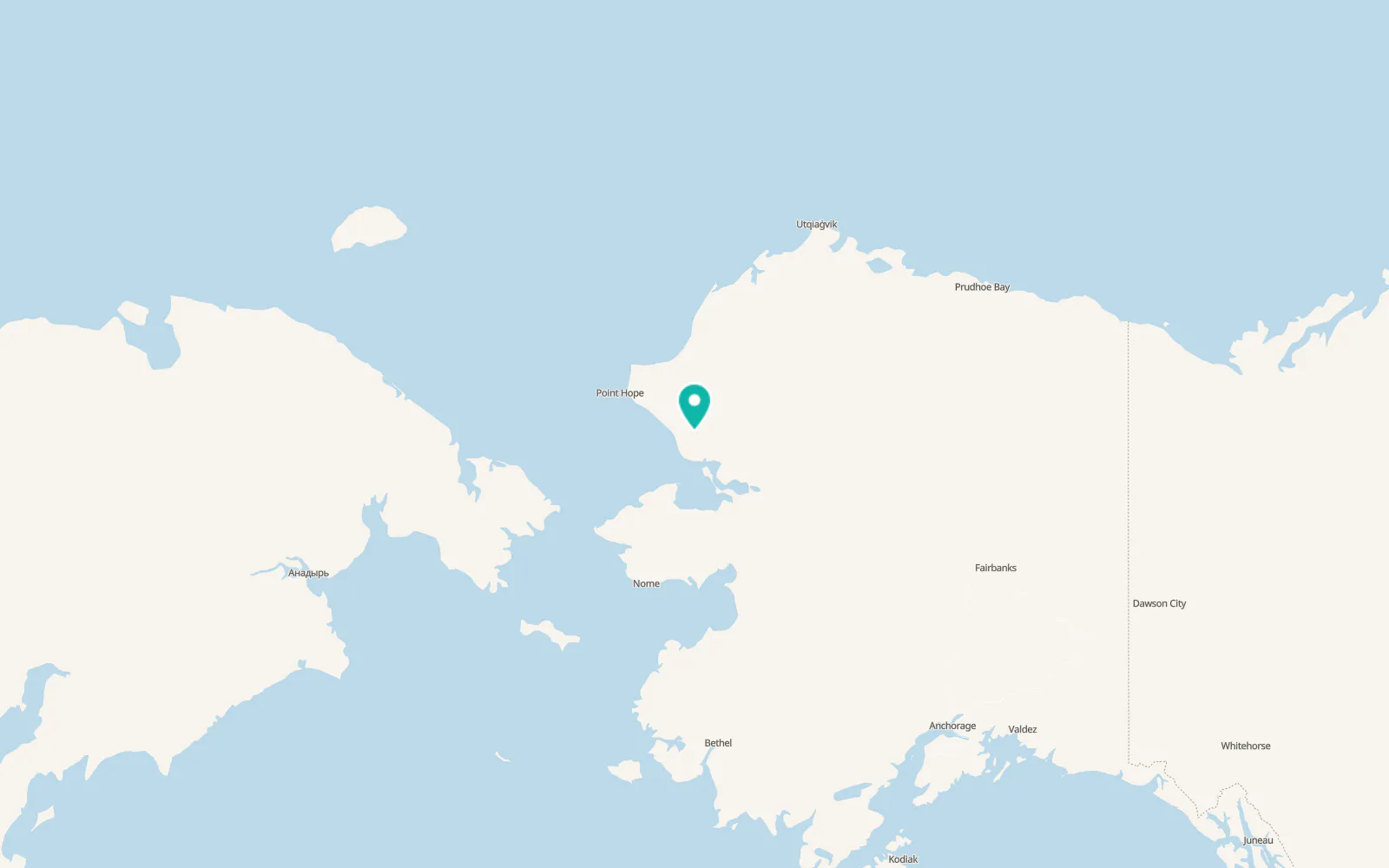 Map of Noatak