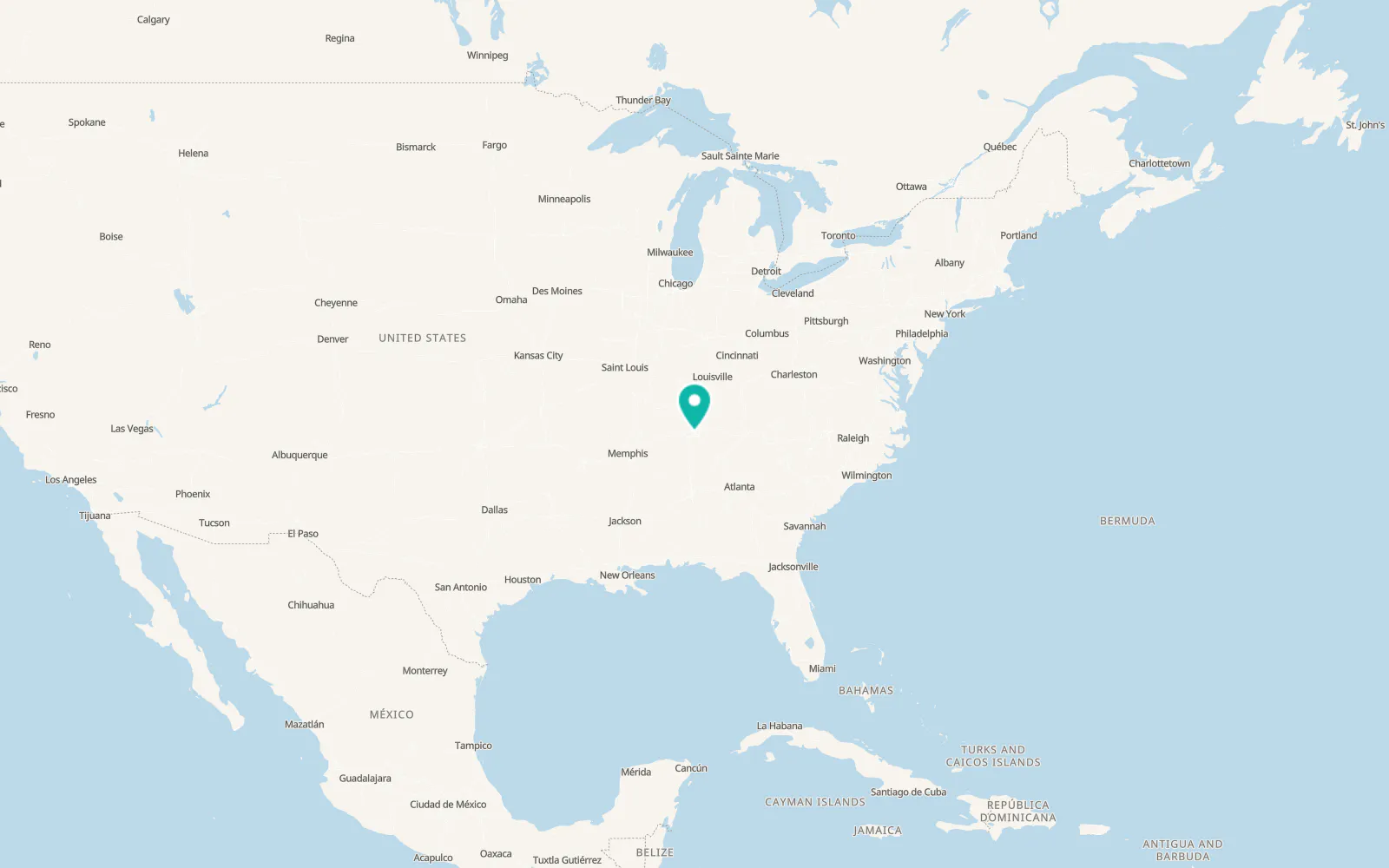 Map of Nolensville