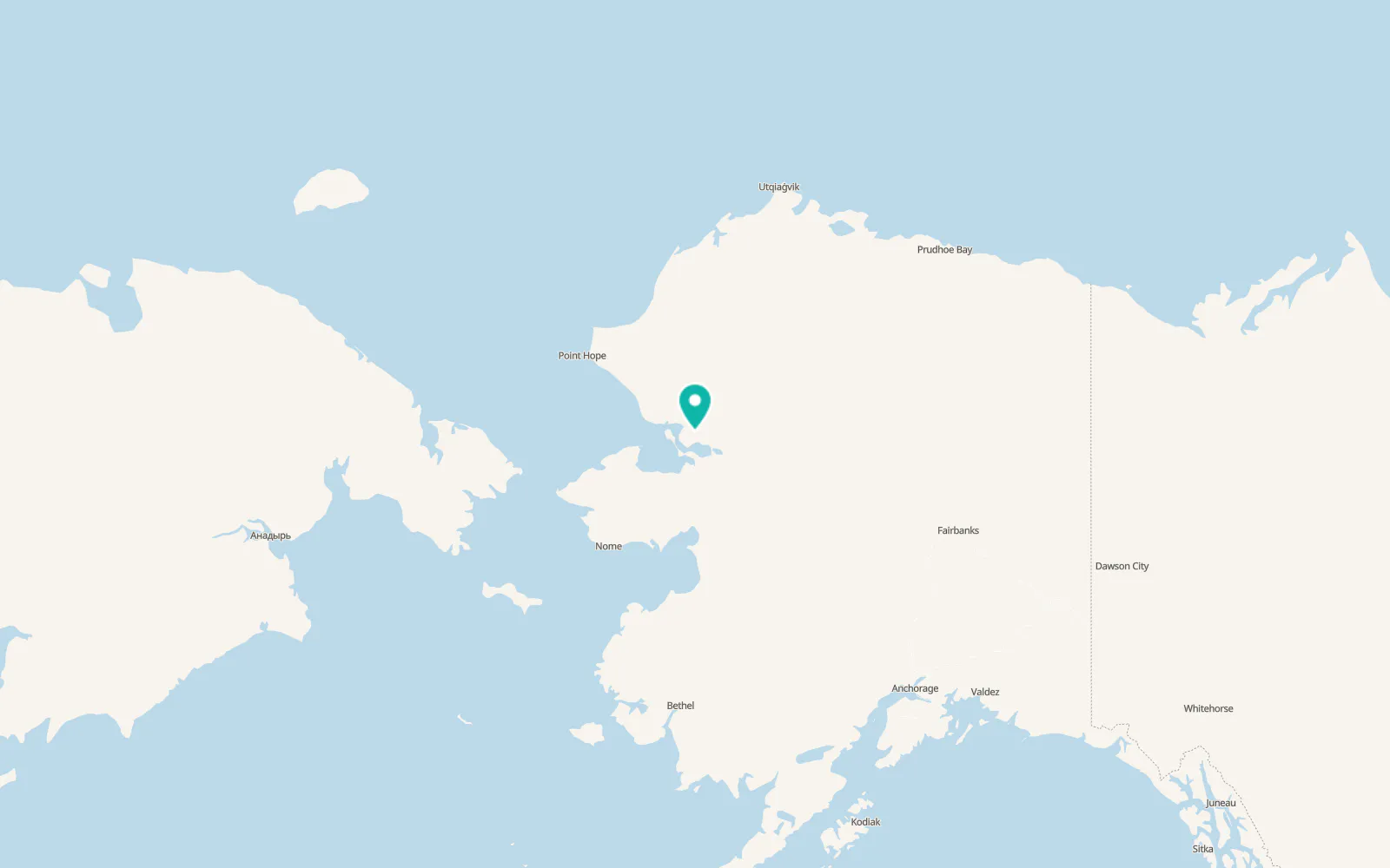 Map of Noorvik