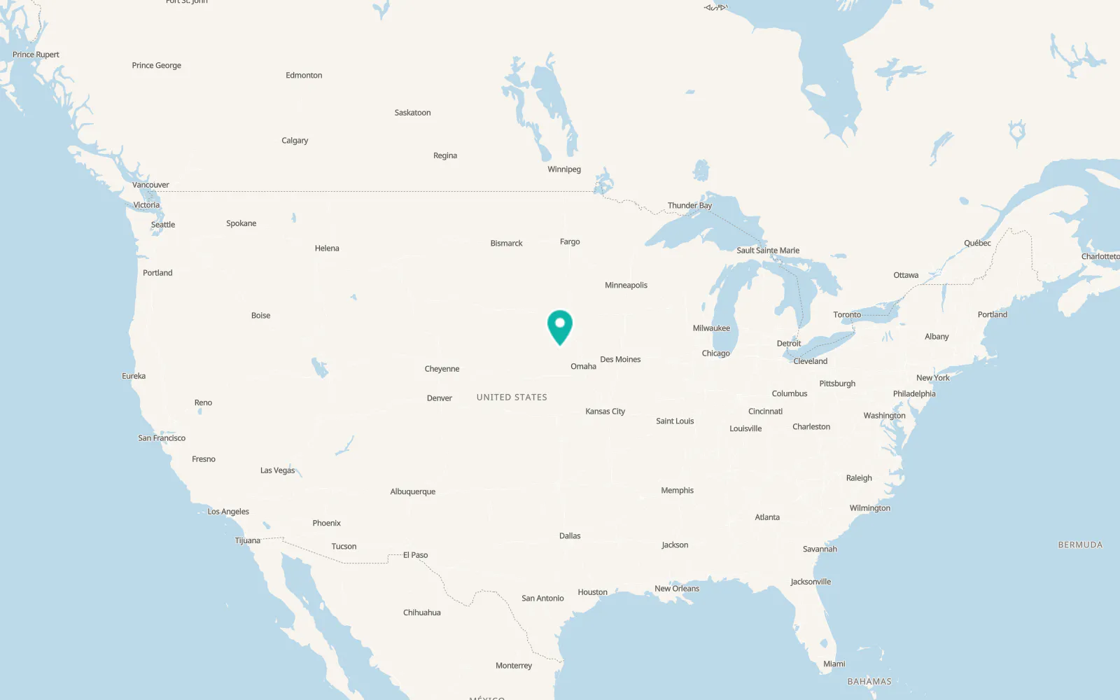 Map of Norfolk