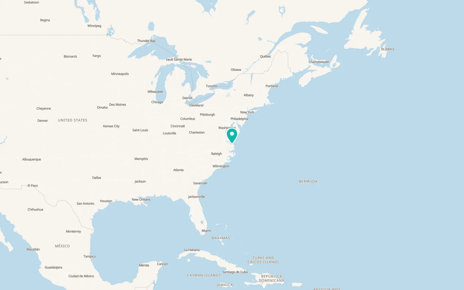 Map of Norfolk