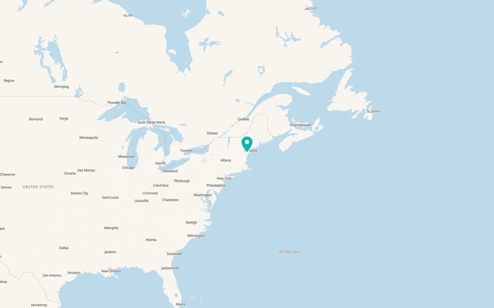 Map of North Berwick