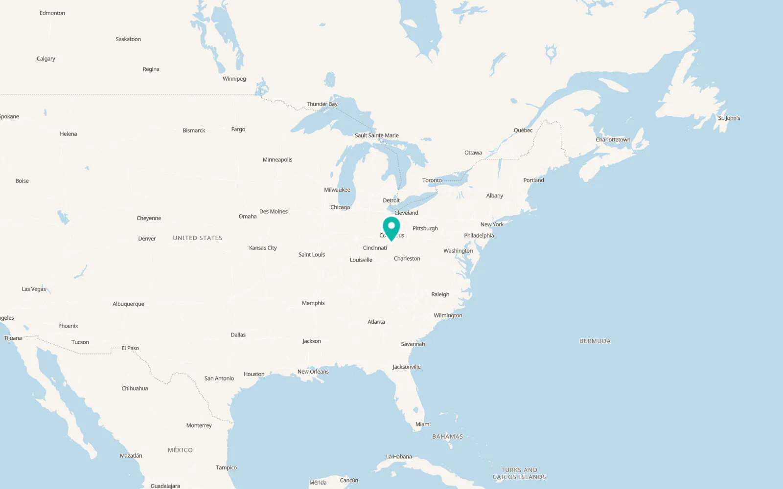 Map of North Fork Village