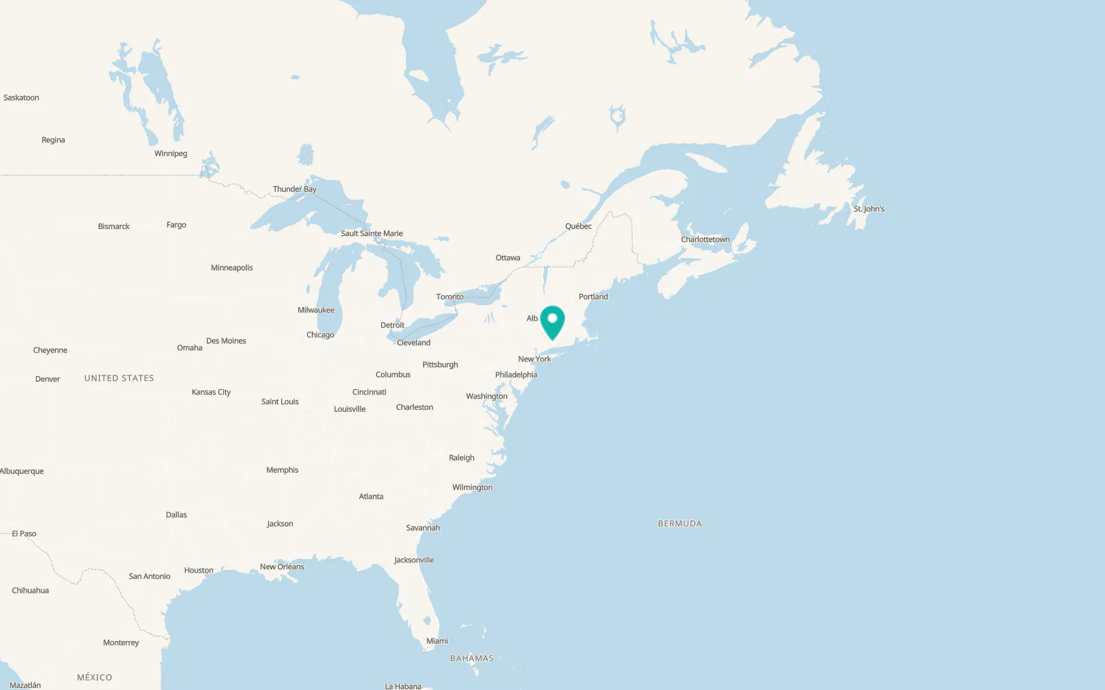 Map of North Haven