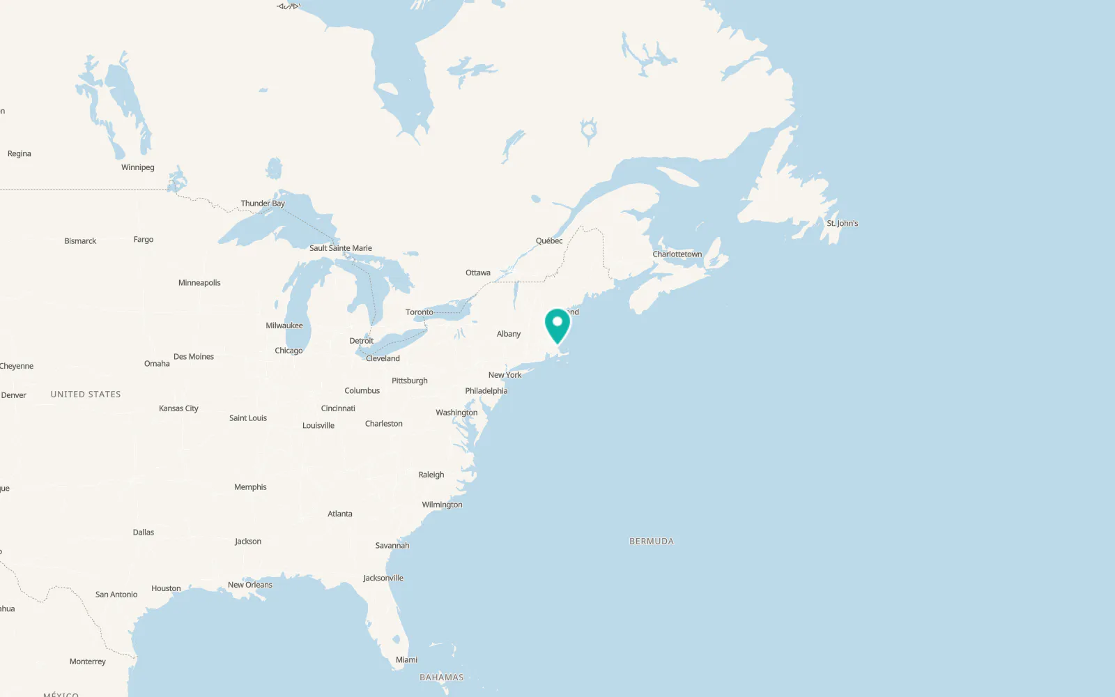 Map of North Plymouth