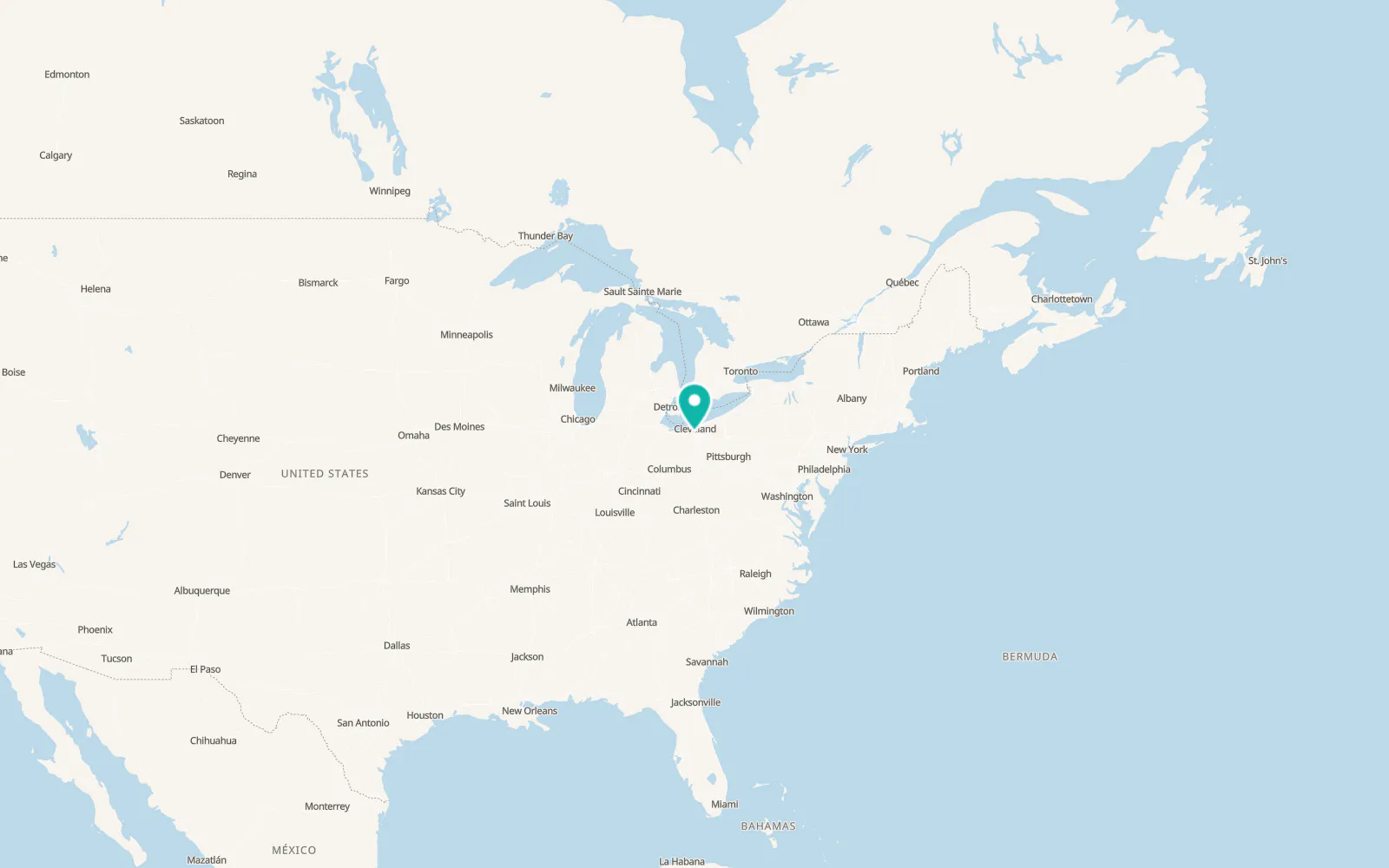 Map of North Royalton
