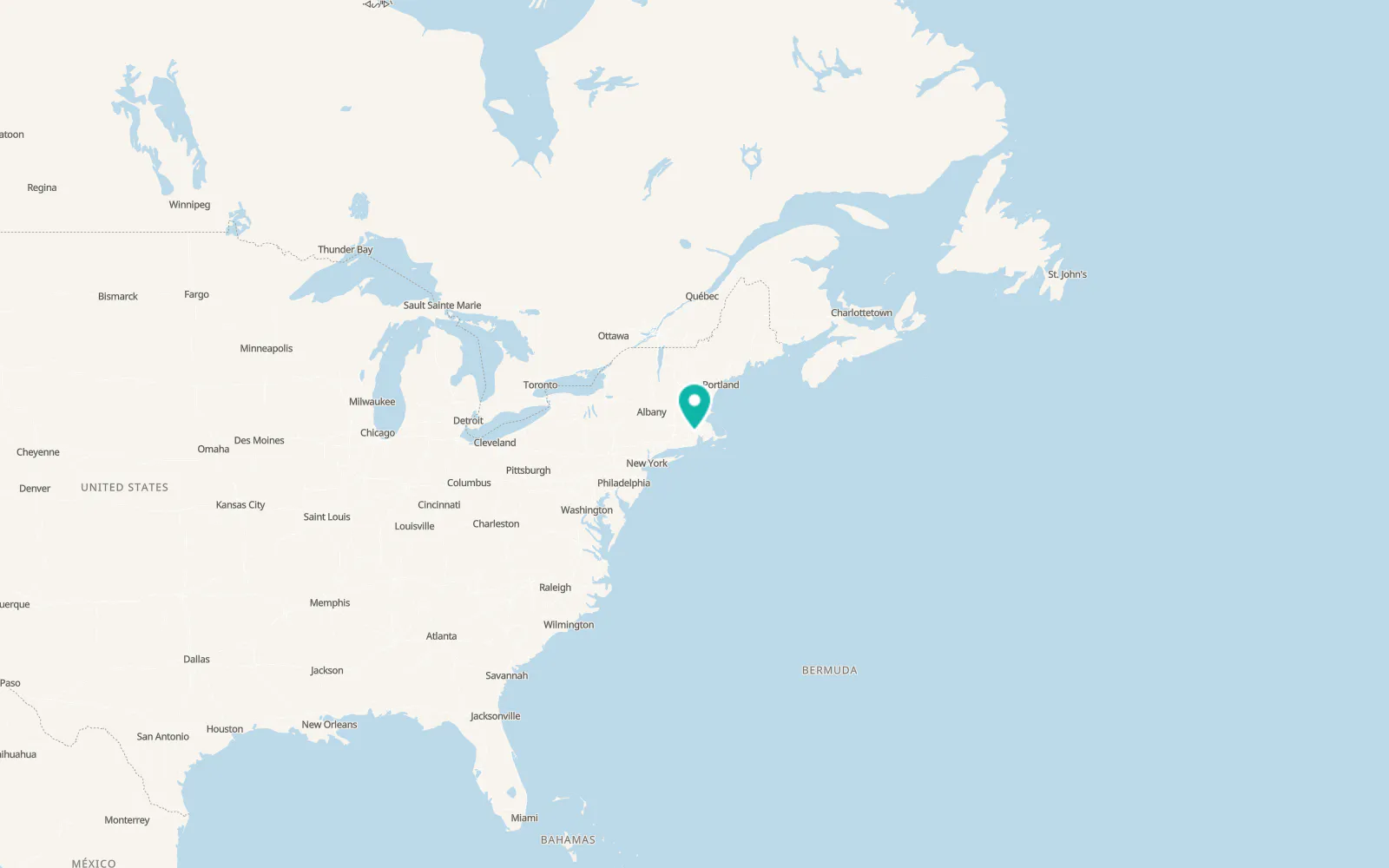 Map of North Scituate