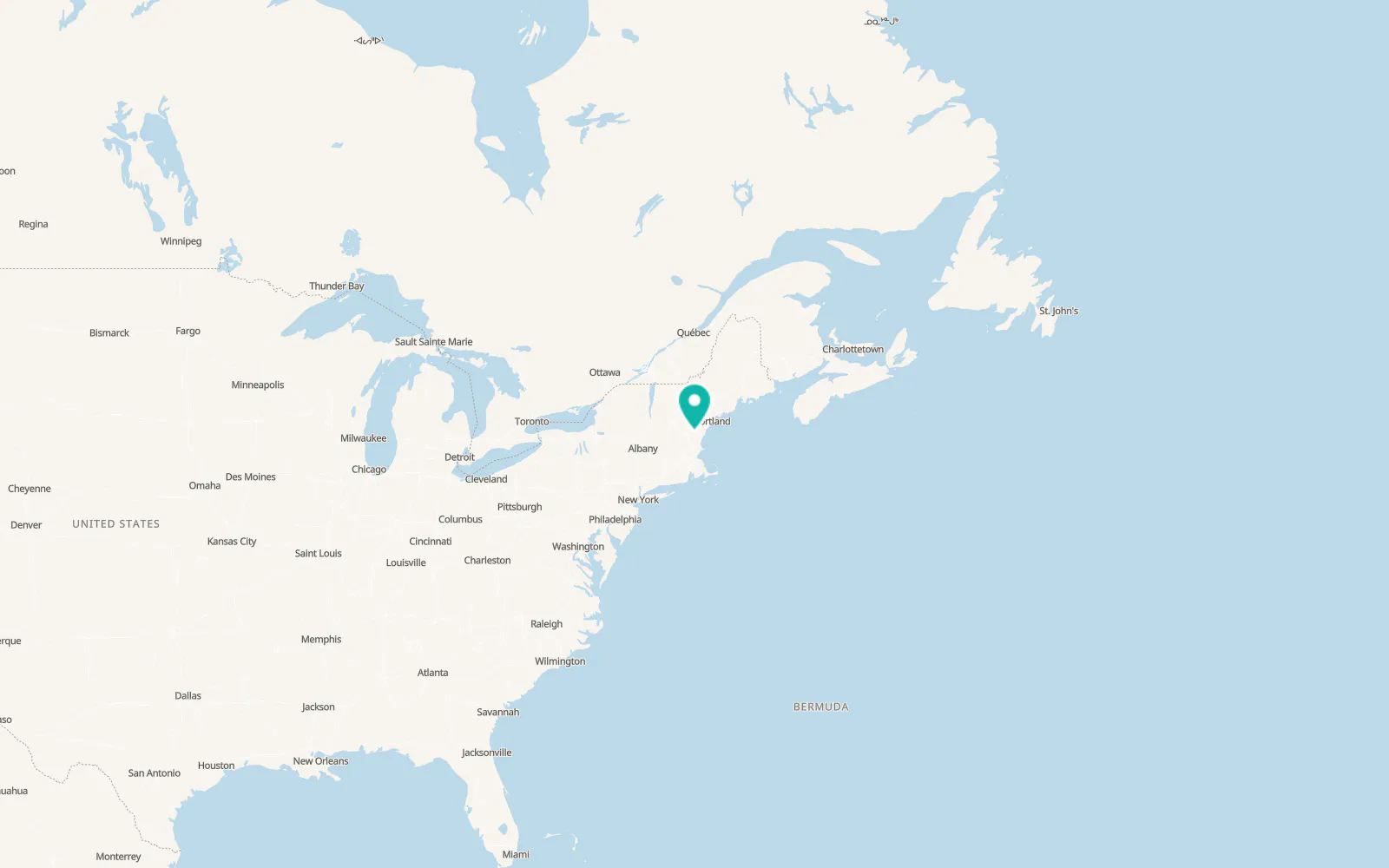 Map of Northwood
