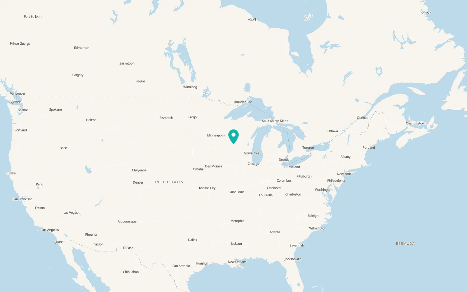Map of Norwalk