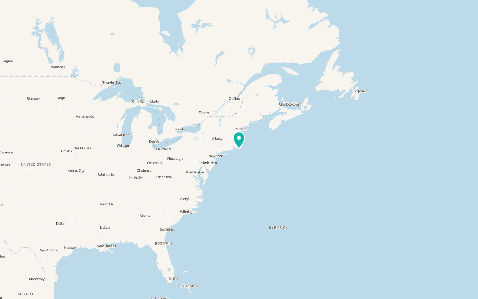 Map of Oak Bluffs