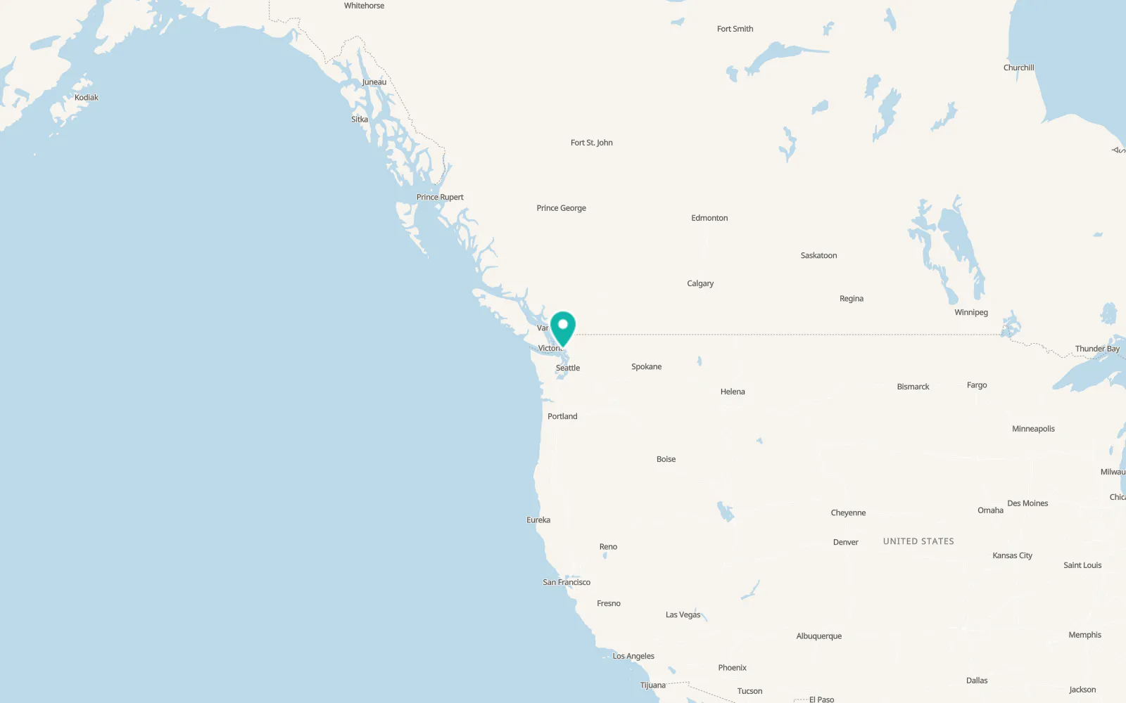 Map of Oak Harbor