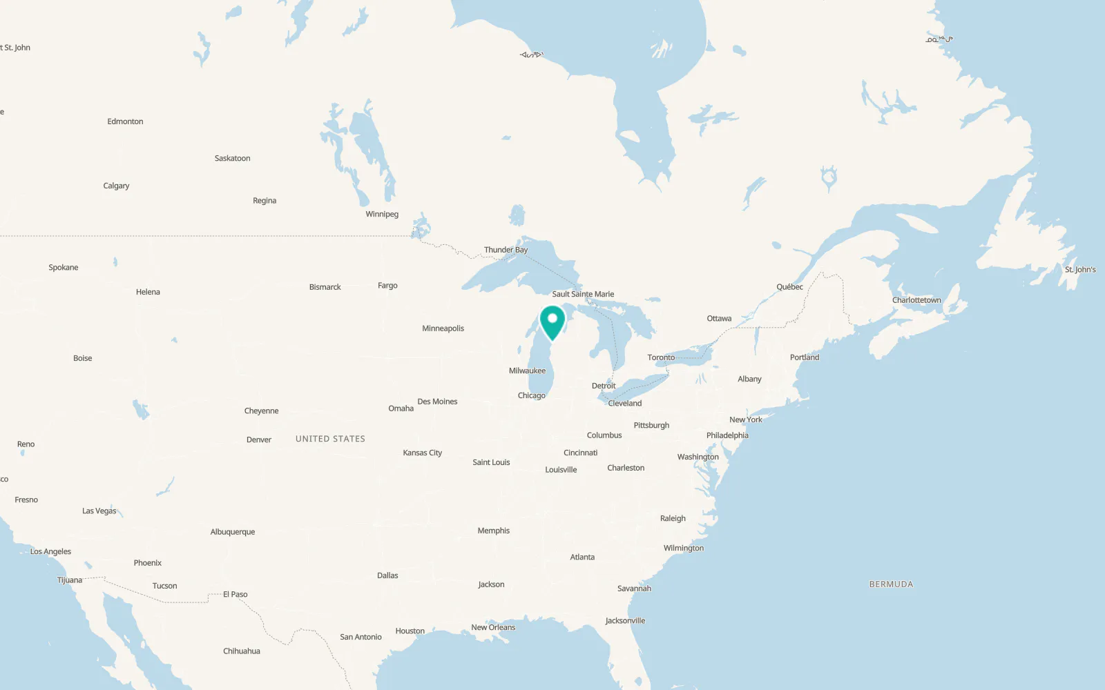 Map of Oak Hill