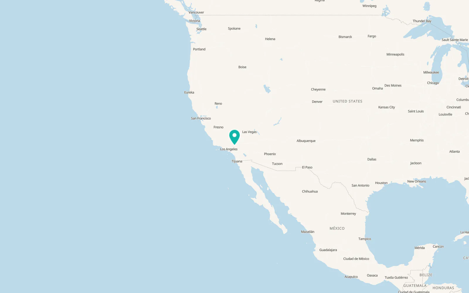 Map of Oak Hills