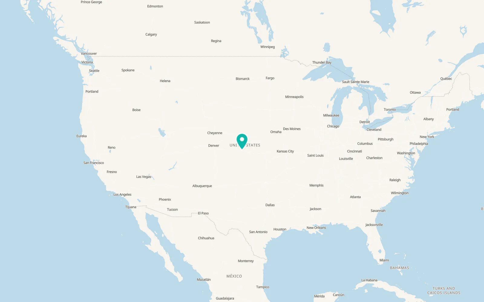 Map of Oakley